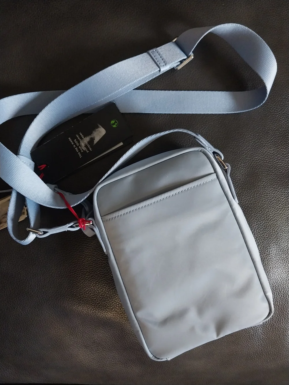 Tumi Pale Blue Unisex Crossbody Messenger Bag